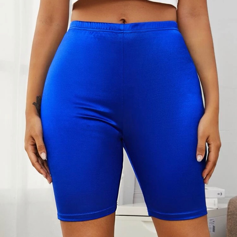 Satin Biker Shorts